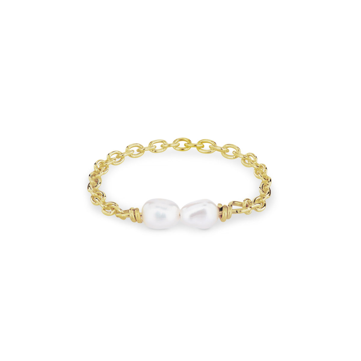 Sister Ring - 14k yellow gold