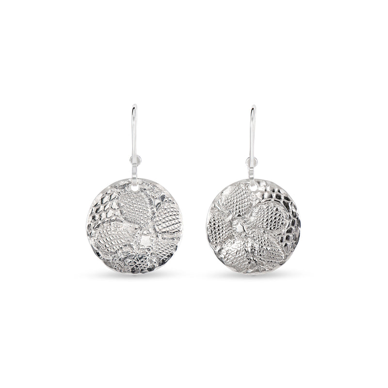 Lace Disc Earrings