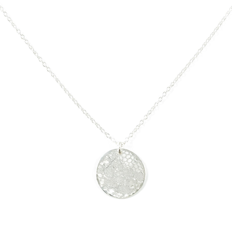 Lace Disc Pendant