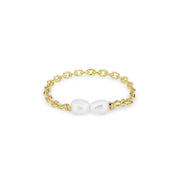 Sister Ring - 14k yellow gold
