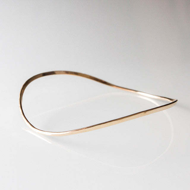 Ripples Bangle Gold