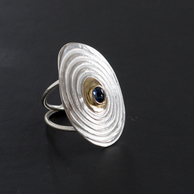 Tor Ring with Sapphire #1