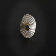 Tor Ring with Sapphire #1